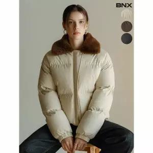 [하프클럽/BNX]여성 뽀글이 카라 푸퍼 패딩 점퍼