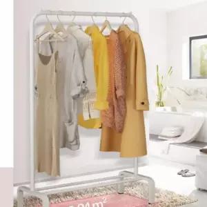 옷걸이행거 철제 스탠드 뺄래건조대 간이 행거봉 옷걸 고정식 철제 튼튼한 폴행거 옷수납