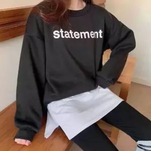 스커트 치마 SK 남여공용 페이크 레이어드용 무지 허리밴딩