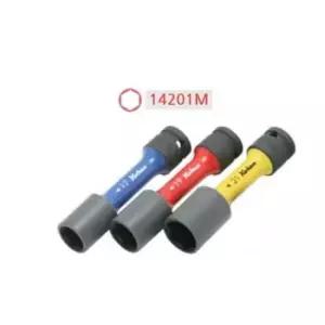 102714 1/2SQ 임팩휠너트소켓세트 14201M 복스 알 작업 소켓 핸들 임팩소켓 코켄