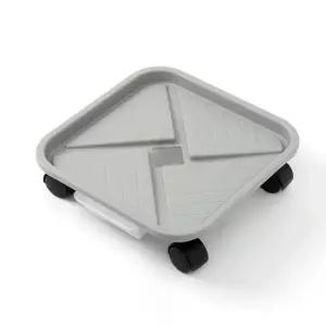 이동식 물받이 화분받침대(39cm) 바퀴달린화분받침대 생활용품 가정용품 생필품