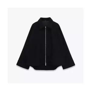 여자 야구 점퍼 잠바 겨울 스트리트 울 혼방 집업 코트 BE4