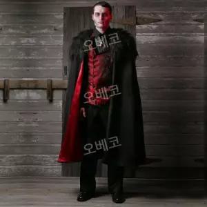 뱀파이어옷 코스튬의상 코스프레 고급 공연복 할로윈 빅사이즈