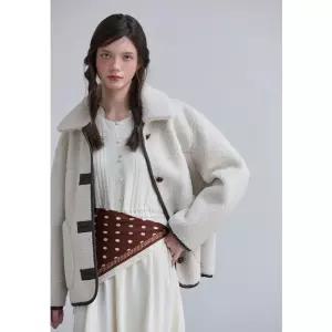 [재입고]리버시블 뽀글이 무스탕 자켓 PR4MJ082