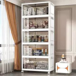 폴딩박스 이동식 수납함 접이식 다용도 수납 캐비닛