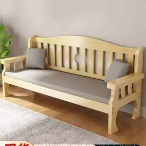 3인용 원룸 의자 쇼파 원목 120x58x85 매장 무도장 소파 벤치 엔틱 대기