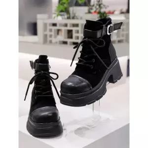 [롯데백화점]고세 고세 여성 앵클부츠 스웨이드 소재 GZA5F015 2 color 7cm