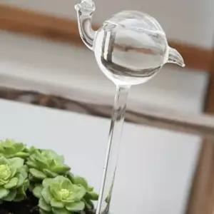 자동 급수 화분 관리기 달팽이 모양 조절형 식물 물주기 장치 (WFK6LHK)