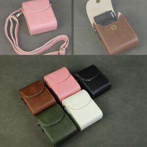 소니 ZV1M2 RX100 캐논 G7 X MARK II SX730 리코 GR 파나소닉 호환 TZ99 카메라용 PU 케이스 커버 가방