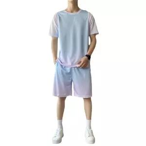 남자 셋업 트레이닝복 반팔세트 운동복 농구옷 축구복 세트 M스포5