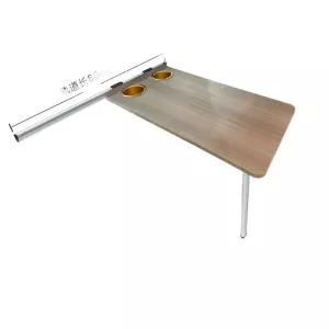 카라반 접이식 탁자 세트 70x35cm 걸이대 선반 브라켓 부품 식탁