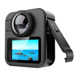 렌즈 보호 고프로 맥스 2 배터리 측면 커버 탈착식 도어 교체용 뚜껑 충전 케이스 포트 액세서리