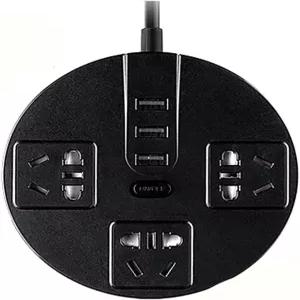 새로운 스마트 파워 스트립 4USB 고속 충전 배선 기판 AU EU 플러그 콘센트 천둥 방지 중국 표준 벽 소켓