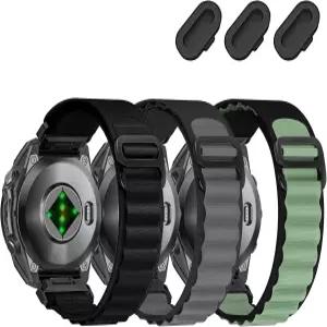 MDBBLBM 20mm 스포츠 나일론 시계줄 Garmin Fenix 8 AMOLED 43mm/Fenix 7S Pro/ 7S/ 6S 5S Plus/ Quickfit