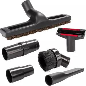 상점 진공 부착물 상어 부착물용 6Pc 브러쉬 호스 어댑터를 사용한 부드러운 말털 경질 바닥 교체