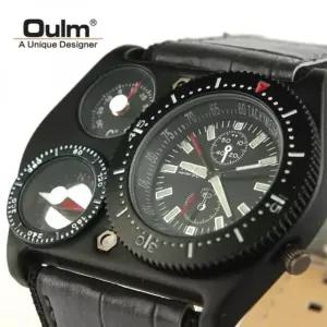 남성 아날로그 Oulm 3Pieces 스포츠 손목시계_4094 (WFK9068)