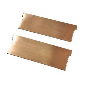 순수 구리 노트북 게이밍 메모리 방열판 냉각 라디에이터 RAM 쿨러 0.5mm 1세트