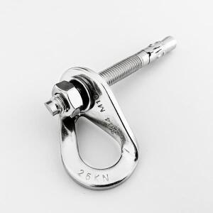 암벽 등반 고정 피톤 너트 야외 앵커 볼트 행거 플레이트 304 스테인레스 스틸 동굴 탐험 Belay Rigging 25