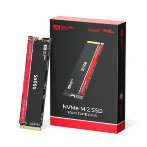 [미국배송] SAN ZANG MASTER S5000 SSD 512GB NVME M.2 PCIE GEN 4X4 2280 3D NAND 내장 솔리드 스테이트 드라이브 읽기 속도 최대 4900MB/S PC 컴퓨터용 스토리지 업그레이드 노트북. (히트싱크 포함)