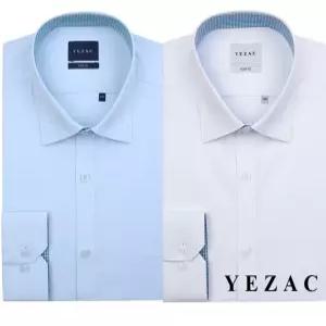 [AK수원점] [예작셔츠] 긴소매 슬림핏 모달 솔리드 배색 YJFSBS162