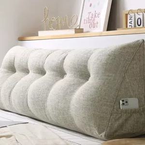 침대용 삼각 등받이 요추지지 독서 헤드보드 쿠션