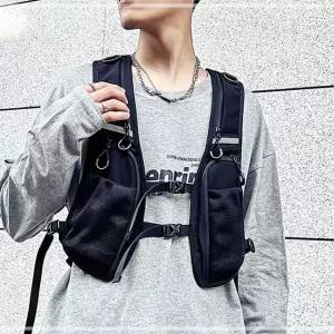 가슴 낚시 앞가방 라이딩 힙색 체스트백 등산 30WE6D06DU