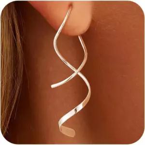 여성 발렌타인데이 트렌디한 경량 악세사리 어머니의 생일 추수감사절 선물용 14K 골드/스털링 실버 도금