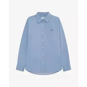 라코스테 브랜드관 25FW 여성 레귤러핏 데님라이크 셔츠 CF137E-55NHBP스카이블루 365197