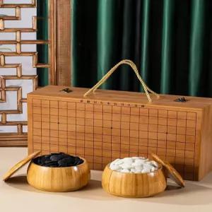 휴대용 바둑판 접이식 세트 기원 두뇌훈련 알까기