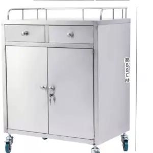 미용실 카트 헤어샵 피부샵 스텐 웨건 왜건 드레싱카 트롤리 86x60cm