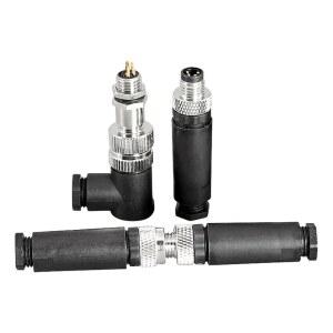 M8 3핀 센서 커넥터 플러그 암수 커플 5PIN 스레드 방수 나사 4핀 5핀