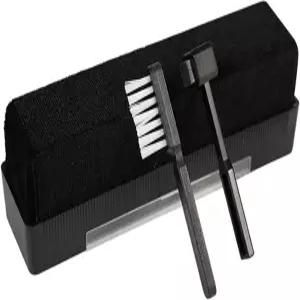 레코드 플레이어 턴테이블 및 CD용 비닐 클리닝 키트 정전기 방지 LP 벨벳 클리너 브러시 스타일러스 /VCD