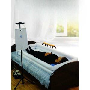 목욕튜브 샤워튜브 침대 펌프 단층 접이식 간이