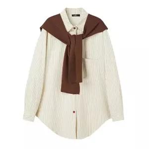 [롯데백화점]랩 스트라이프 숄세트셔츠 AS1WB140