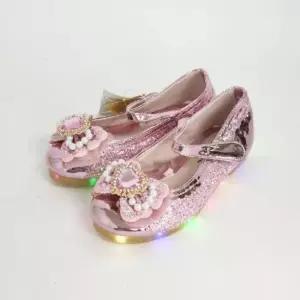 LED 글리터구두 키즈 여자아이신발 (180만 가능)