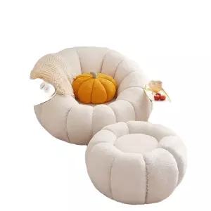 호박 쇼파 패브릭 원형 클라우드 호박쇼파 빈백