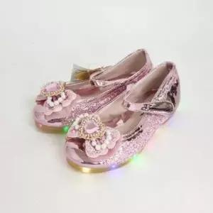 LED 글리터구두 키즈 여자아이신발 (180만 가능)