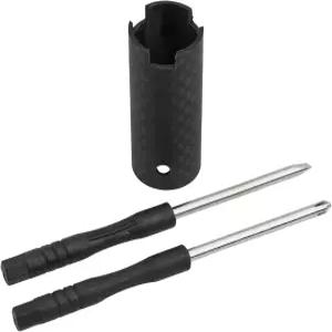 미끼 캐스팅 릴 낚시 릴을 위한 탄소 섬유 슬리브 수리 해체 도구를 케어 액세서리