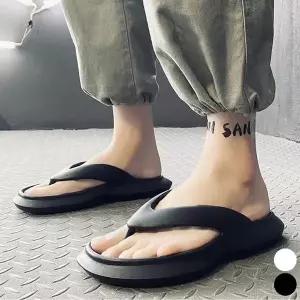 [하프클럽/]여자 EVA 여름 윙 쪼리 통굽 물에 젖지 않는 슬리퍼