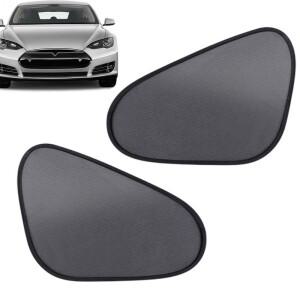 차량 창 그늘 2 팩 자동차 용 태양 UV 보호 메쉬 열 블록 커버 트럭 밴 백용 액세서리