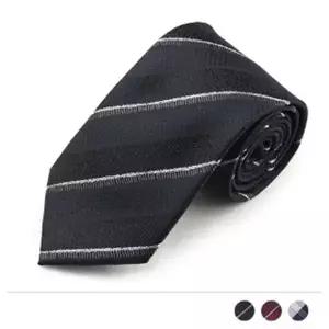 [하프클럽/]면접 면 넥타이 실크 편리한 고급 남성 직장인 도트