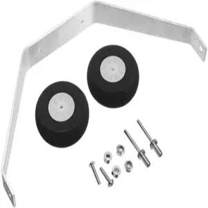 AONTOKY 1세트 알루미늄 25-40 클래스 랜딩 기어 휠 키트 RC 비행기 제트용 DIY 부품