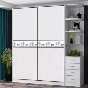 미닫이 장농 옷장 도어 모던 원목벽 심플 미닫이문 유럽식 슬라이딩 침실