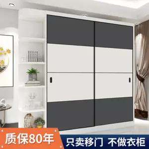 미닫이 심플 옷장 북유럽 원목 침실 슬라이딩 장농 벽장