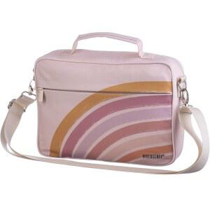 손잡이와 어깨끈이 달린 다이버시티비 대형 성경 표지, 여성용 휴대용 케이스, 토트백, 교회 책 기독교 선물(무지개)