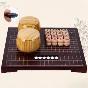 바둑판 비자나무 기원용 중국 바둑알 보드게임 세트