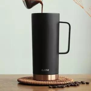 스텐 텀블러 콜드컵 대용량 보온 병 집들이선물 머그컵 보냉 손잡이