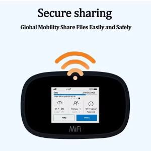 잠금 해제된 Novatel mifi 8800l Jetpack MiFi lte MiFi8800 라우터 4g sim 카드 2.4인치 터치스크린 4400m