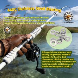 1개 SMR74 ABEC-7 4X7X2 mm 스테인리스 스틸 볼 베어링 특수 크기 3X10X4 4x11x4 5X9X3 5x13x4 6x15x5 7x17