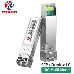 10G 광 모듈 SFP+ 이중 LC 다중 모드 광섬유 호환되는 라우터 스위치와의 적응형 속도 호환 Mikrotik/Mera